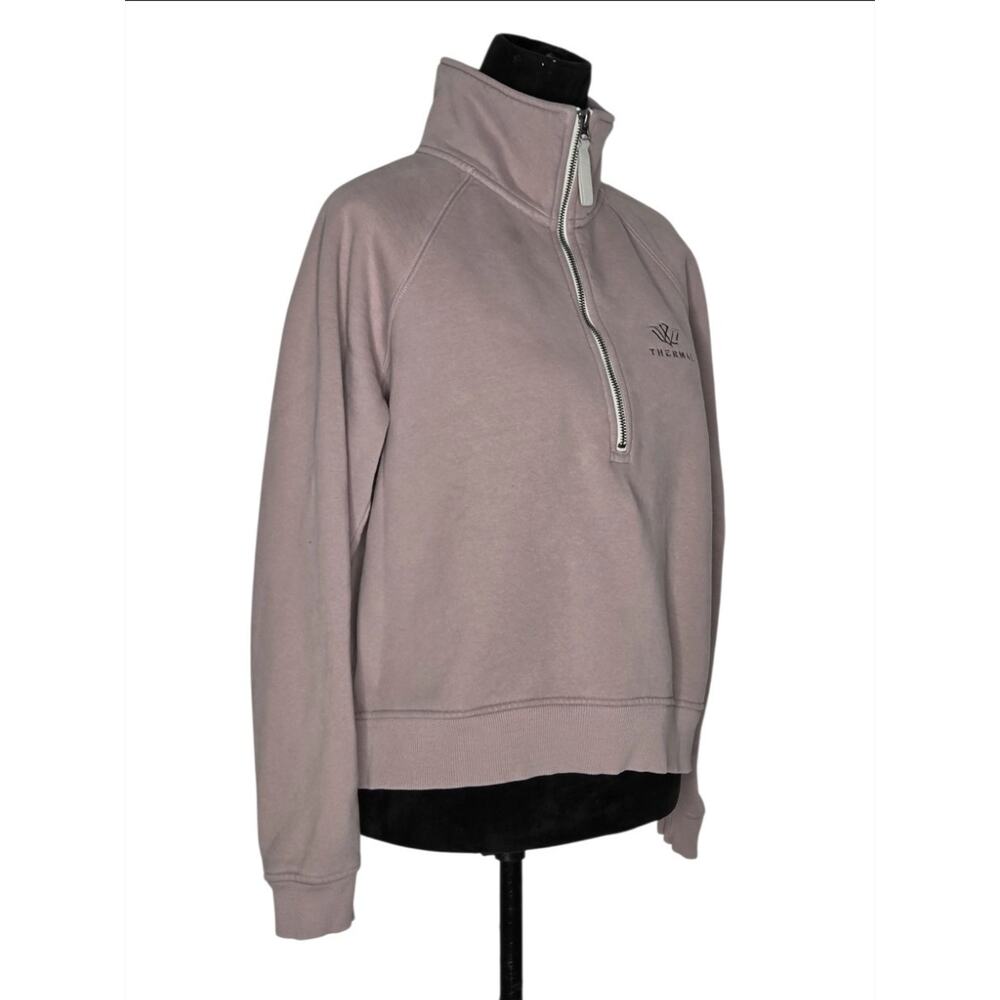 Vuori Restore Half Zip Hoodie No Tag Fits M Organic Cotton Blend French Terry - Picture 2 of 7